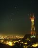 Sutro Tower at night